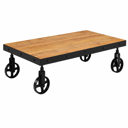 table-basse-en-bois-de-manguier-avec-roulettes-100x55x26-cm-ucmgv10314hb