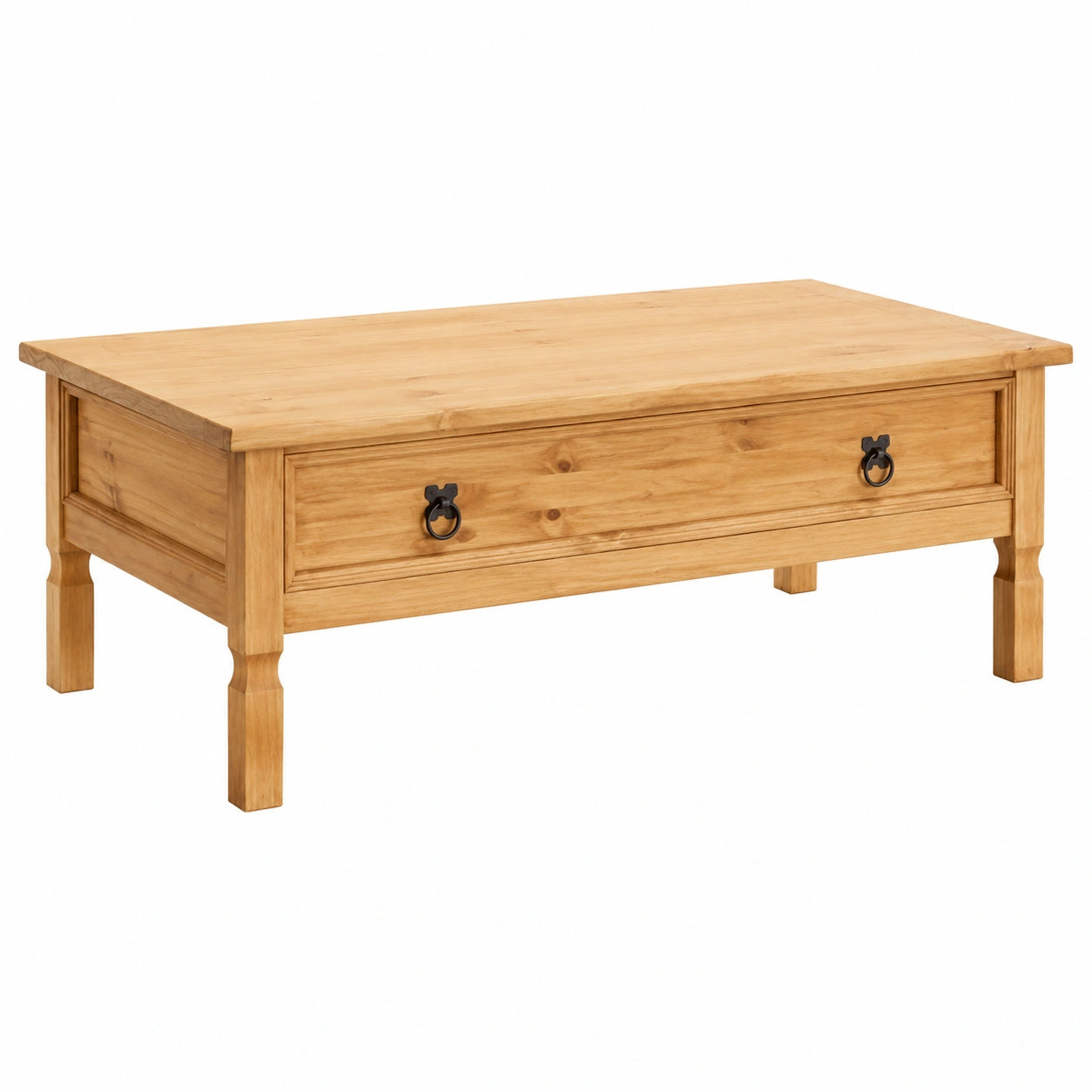 table-basse-rectangulaire-mexicaine-avec-tiroir-en-pin-massif-sdbhs10358ix